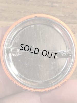 80'sのI May Be Fat...のメッセージが書かれたヴィンテージの缶バッチ