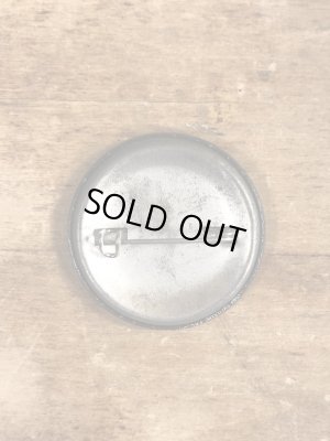 80'sのParty Animalのメッセージが書かれたヴィンテージの缶バッチ