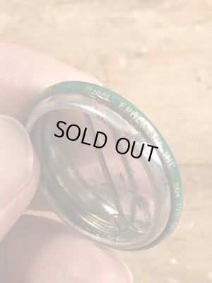 80年代頃のI'm Only In This For The Moneyのメッセージが書かれたヴィンテージの缶バッチ