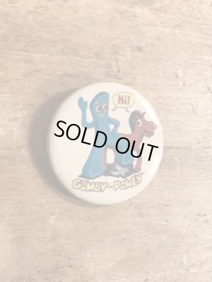 80年代頃のガンビーのビンテージの缶バッジ