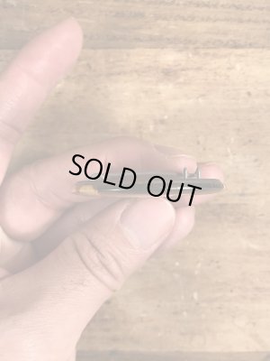 80'sのThe Hardest Part Of Doing Nothing...のメッセージが書かれたヴィンテージの缶バッチ