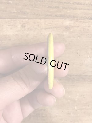 80年代頃のThe 4 Worst Things...のメッセージが書かれたヴィンテージの缶バッチ