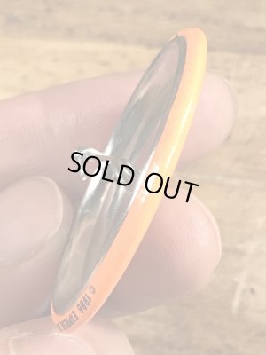 80'sのI May Be Fat...のメッセージが書かれたヴィンテージの缶バッチ