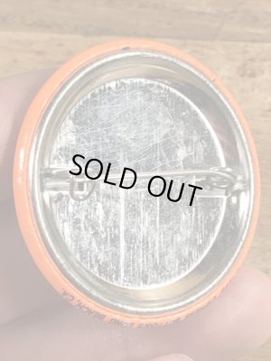 80'sのI May Be Fat...のメッセージが書かれたヴィンテージの缶バッチ