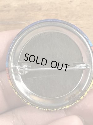 80'sのDon't Stop Now...のメッセージが書かれたヴィンテージの缶バッチ