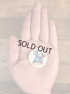 80年代頃のガンビーのビンテージの缶バッジ