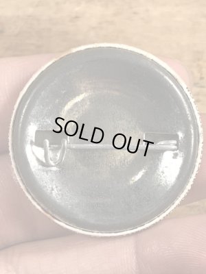 80’sのボゾクラウン禁止が描かれたヴィンテージの缶バッチ