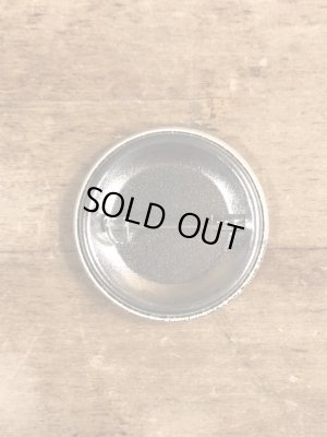 80'sのIgnorance Is Curable Stupidity Is Foreverのメッセージが書かれたビンテージの缶バッジ