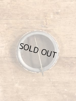 60~70'sのI Had A Computer Date Now I'll Try Peopleのメッセージが書かれたヴィンテージの缶バッチ