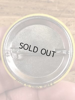 80'sのKeep Smiling...のメッセージが書かれたヴィンテージの缶バッチ