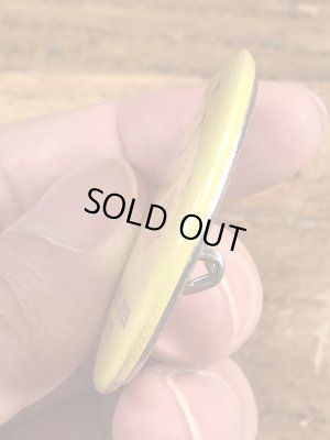 80年代頃のKeep Smiling...のメッセージが書かれたビンテージの缶バッジ