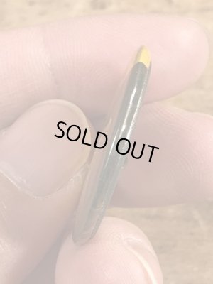 80年代頃のOn The Fritzのメッセージが書かれたヴィンテージの缶バッチ