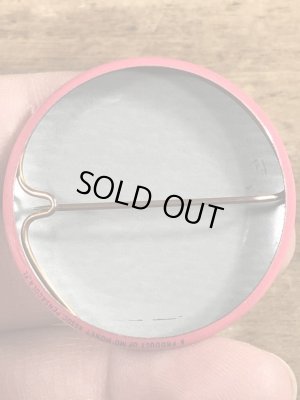 80'sのYou Animal!のメッセージが書かれたビンテージの缶バッジ