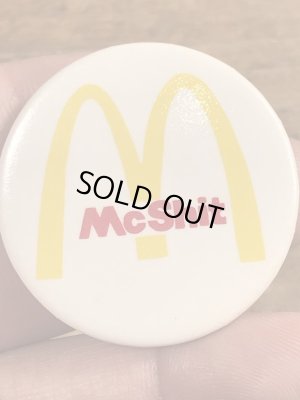 80年代頃のMc Shitのメッセージが書かれたビンテージの缶バッジ