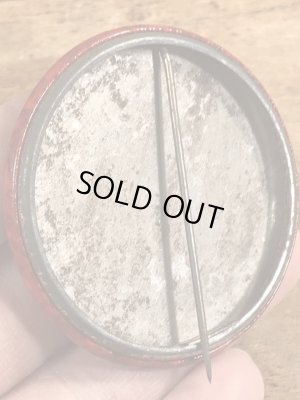 60’sのZig Zag Manのヴィンテージの缶バッチ