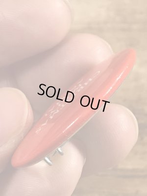 80年代頃のChristmas Party Animalのメッセージが書かれたビンテージの缶バッジ