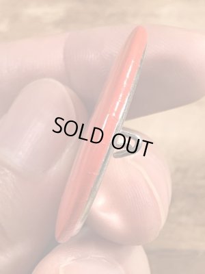 80年代頃のChristmas Party Animalのメッセージが書かれたビンテージの缶バッジ