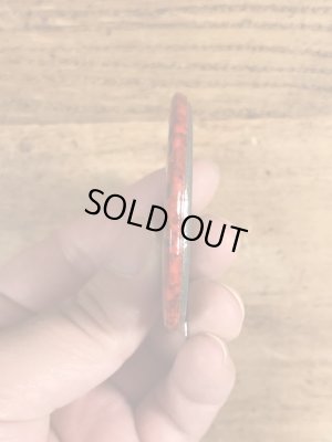 60年代頃のジグザグマンのビンテージの缶バッチ