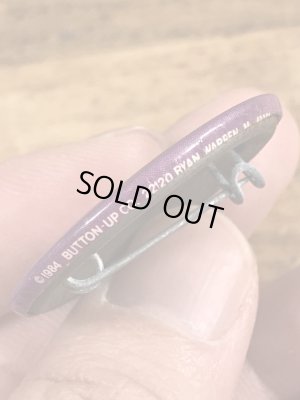 80'sのThe More I Drink The Better You Lookのメッセージが書かれたヴィンテージの缶バッチ