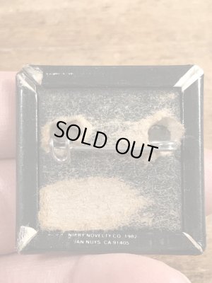 80'sのWhen I'm Good I'm Really Good...のメッセージが書かれたビンテージの缶バッジ