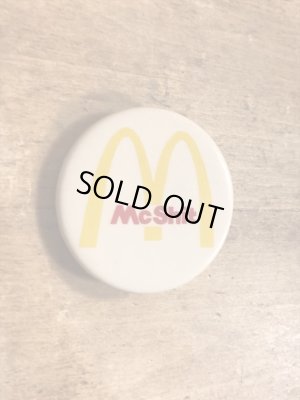 80年代頃のMc Shitのメッセージが書かれたビンテージの缶バッジ