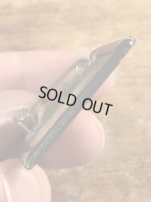 80'sのWhen I'm Good I'm Really Good...のメッセージが書かれたビンテージの缶バッジ