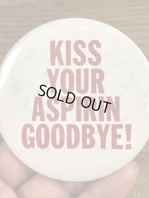 70~80年代頃のメッセージが書かれたビンテージの缶バッジ