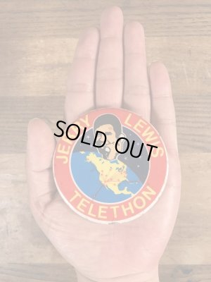 70'sのJerry Lewis Telethonのヴィンテージの缶バッチ