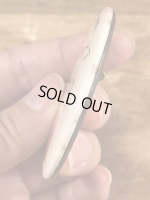 70年代頃のアメリカのシーフェアのビンテージの缶バッジ