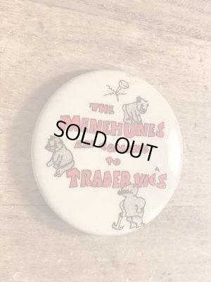 70年代頃のメネフネのヴィンテージの缶バッチ