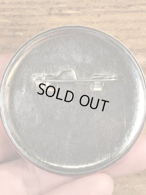 80'sのメッセージが書かれたヴィンテージの缶バッチ