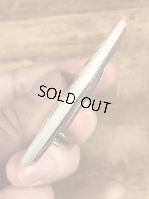 80年代頃のボーイング757が描かれたビンテージの缶バッジ