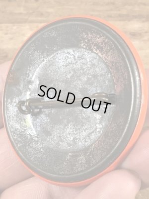 70年代頃のメッセージが書かれたヴィンテージの缶バッチ