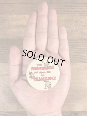 70年代頃のメネフネのヴィンテージの缶バッチ