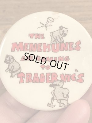 70年代頃のメネフネのヴィンテージの缶バッチ