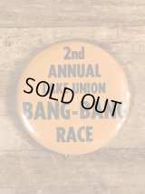 2nd Annual Lake Union Bang-Bang Race Pinback　バンバンレース　ビンテージ　缶バッジ　缶バッチ　70年代