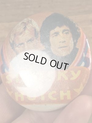 70’sのStarsky & Hutchのヴィンテージの缶バッチ