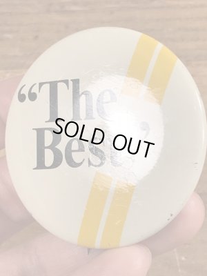 70’sのThe Bestのメッセージが書かれたヴィンテージの缶バッチ