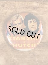 Starsky & Hutch Pinback　刑事スタスキー&ハッチ　ビンテージ　缶バッジ　缶バッチ　70年代