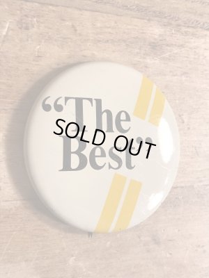 70年代頃のメッセージが書かれたビンテージの缶バッジ