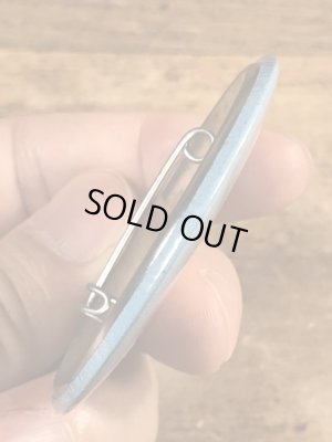 80’sのサンドラボイントンのイラストが描かれたヴィンテージの缶バッチ