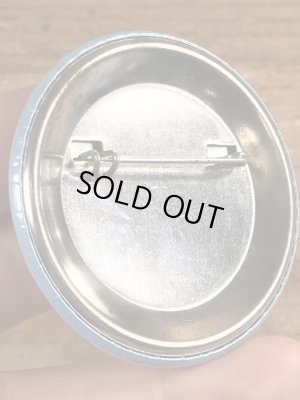 80’sのサンドラボイントンのイラストが描かれたヴィンテージの缶バッチ