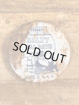 Everett Salty Sea Days Pinback　イベント　ビンテージ　缶バッジ　缶バッチ　70年代