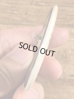 80年代のシーフェアクラウンのビンテージの缶バッジ