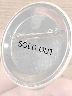 80年代のシーフェアクラウンのビンテージの缶バッジ