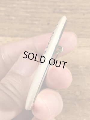 80年代のシーフェアクラウンのビンテージの缶バッジ