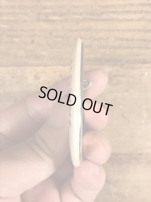 80年代のシーフェアクラウンのビンテージの缶バッジ