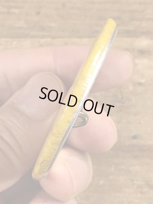 70年代頃のメッセージが書かれたビンテージの缶バッジ