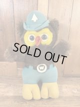 Dakin Woodsy Owl Plush Doll　ウッジーオウル　ビンテージ　ぬいぐるみ　プラッシュドール　70年代