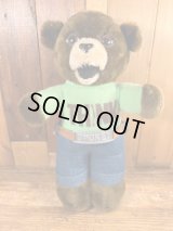 Dakin Smokey The Bear Plush Doll　スモーキーベア　ビンテージ　ぬいぐるみ　プラッシュドール　70年代